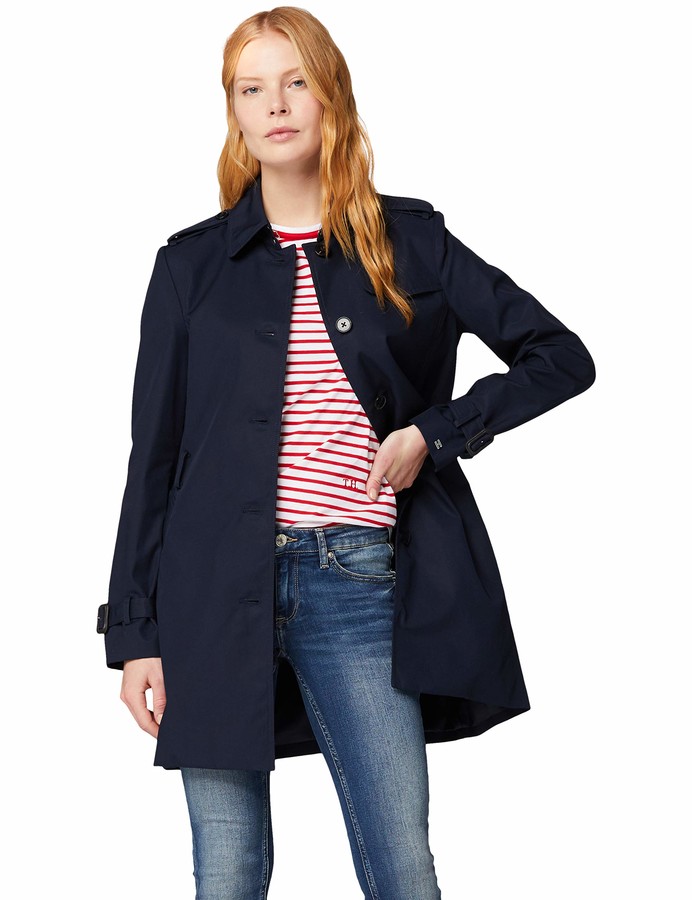 tommy hilfiger heritage single breasted trench