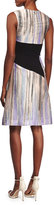 Thumbnail for your product : Prabal Gurung Sleeveless Combo A-Line Dress, Mid Purple
