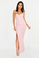 Thumbnail for your product : boohoo Lace Sweetheart Neck Maxi Bridesmaid Dress