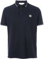 Thumbnail for your product : Stone Island logo patch polo shirt