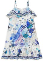 Thumbnail for your product : Camilla Little Girl's & Girl's White Side Moon Floral-Print Shift Dress