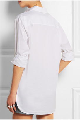 Alexander Wang T by Cotton-twill shirt