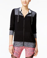 Thumbnail for your product : Material Girl Juniors' Printed-Trim Hoodie, Only at Macy's