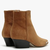 Thumbnail for your product : Sergio Rossi Cara 45 Tan Suede Ankle Boots