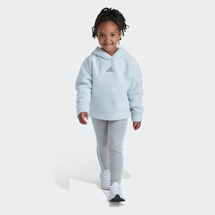 Sherpa Hoodie & Leggings Set Kids