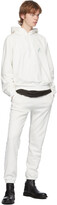 Thumbnail for your product : Haider Ackermann Off-White Logo Tape Perth Lounge Pants