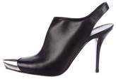 Thumbnail for your product : Helmut Lang 2004 Leather Slingback Booties
