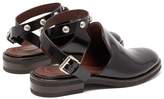 Thumbnail for your product : See by Chloe Studded-strap Leather Loafers - Womens - Black