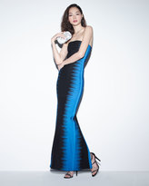 Thumbnail for your product : Herve Leger Strapless Gown