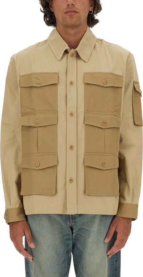 Kenzo Button-Up Cargo Shirt