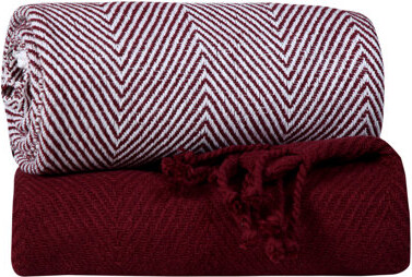 Excel Hometex Luxurious 100% Cotton Throw
