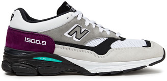 New Balance Color-block Suede And Mesh Sneakers