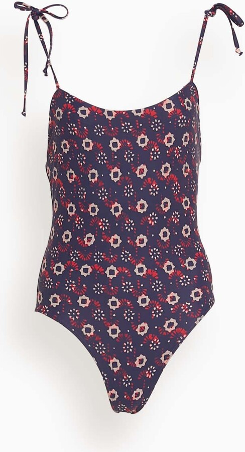 XiRENA Orion One Piece Swimsuit in Navy Sails - ShopStyle
