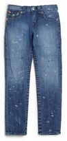 Thumbnail for your product : True Religion Girl's Julie Dream Cake Splatter Skinny Jeans