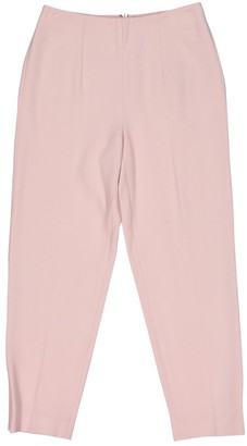 Alexander McQueen Pink Viscose Trousers