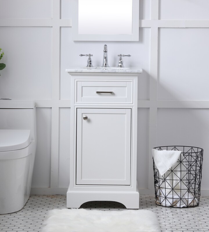 Elegant Decor Americana 19" Single Bathroom Vanity Set - ShopStyle Cabinets