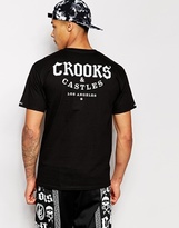Thumbnail for your product : Crooks & Castles Ruthless T-Shirt - Black