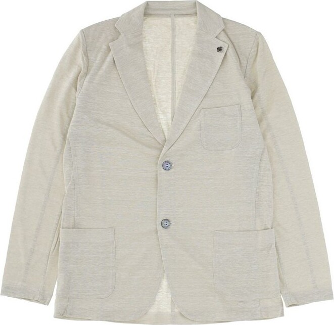 Gran Sasso Single-Breasted Tailored Blazer