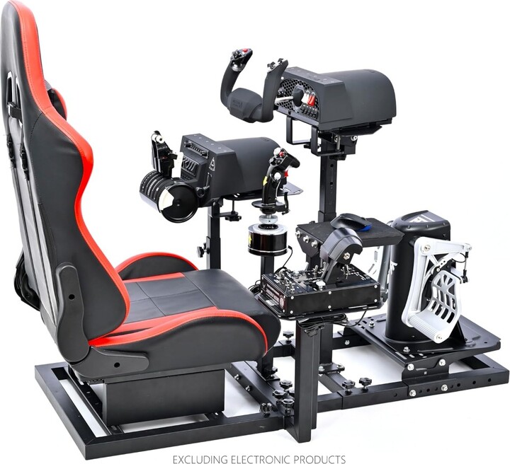 MKDK Marada Modular Flight Simulator and Racing Simulator Cockpit, Used for Combat or Racing Simulation, Compatible with Logitech/Thr