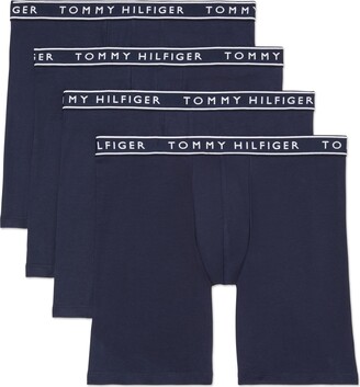 Tommy Hilfiger Men's Everyday Micro Hip Brief 4 Pack Underwear