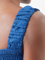 Thumbnail for your product : Merlette New York Freja Square-neckline Smocked Cotton Dress
