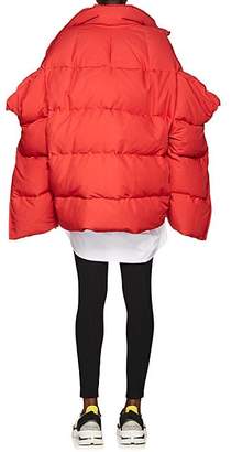 Comme des Garcons Junya Watanabe Women's Zip-Sleeve Down Puffer Jacket - Red
