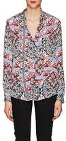 Thumbnail for your product : L'Agence WOMEN'S GISELE SILK TIENECK BLOUSE