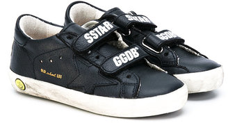 Golden Goose Deluxe Brand Kids - logo strap trainers - kids - Cotton/Leather/Artificial Leather/rubber - 23