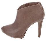 Thumbnail for your product : Alexandre Birman Leather Pointed-Toe Booties w/ Tags