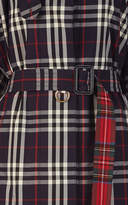 Thumbnail for your product : Burberry Tartan Cotton-Gabardine Trench Coat