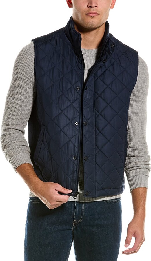 Cole Haan Diamond Quilted Vest - ShopStyle Outerwear