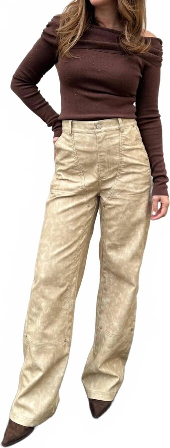 FORE Lottie Pants In Beige