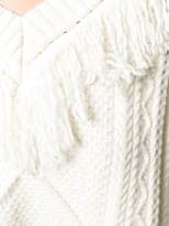 Thumbnail for your product : Twin-Set fringed jumper