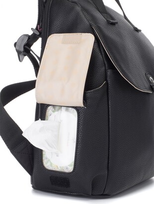 Babymel Robyn Convertible Faux Leather Diaper Backpack