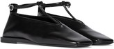 Thumbnail for your product : Jil Sander Leather ballet flats
