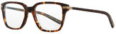 Thumbnail for your product : Oliver Peoples Men's Stone Rectangle Fashion Glasses, Matte Sable Tortoise