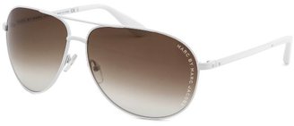 Marc by Marc Jacobs Women's Aviator White Sunglasses
