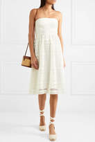 Thumbnail for your product : J.Crew Stanbury Strapless Crocheted Lace Midi Dress - Ivory
