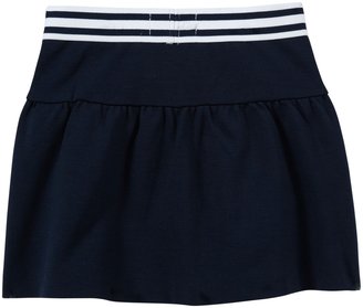 Kate Spade Flared Skirt (Toddler/Kid) - Navy-4