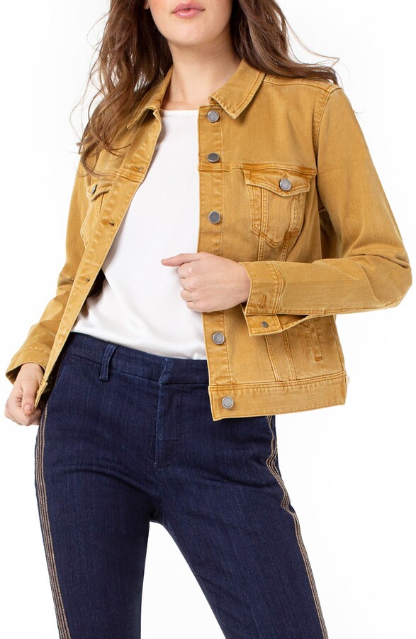 liverpool black denim jacket