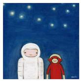 Thumbnail for your product : Creative Thursday Canvas Wall Art (Sock Monkey in Space)