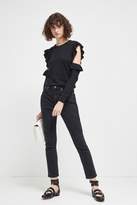 Thumbnail for your product : French Connection Louise Frill Cold Shoulder Jumper