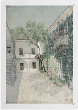 Alcott Hill Vintage Landscape CXC -Canvas Print Only - NOT FRAMED