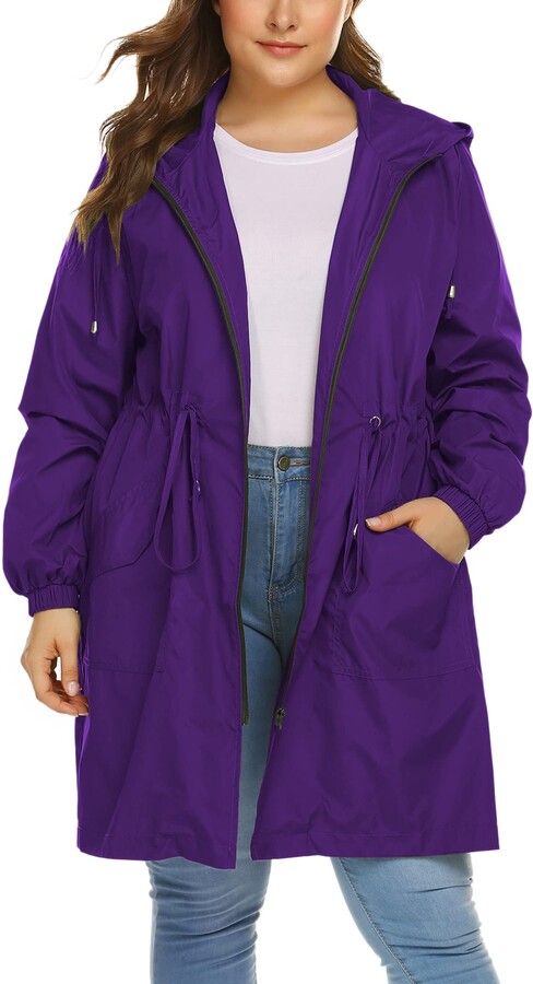 purple rain coats