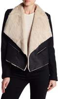 Thumbnail for your product : Dex Faux Fur Trim Jacket