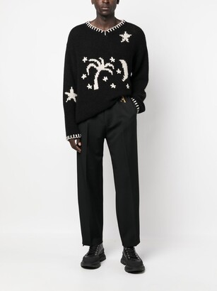 Aries Zip-Cuffs Tailored Trousers