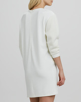 Thumbnail for your product : Tibi Patchwork-Knit Sweater Dress