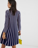 Thumbnail for your product : Max & Co. knitted swing dress-Navy