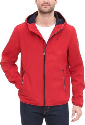 Tommy Hilfiger Men's Lightweight Water Resistant Breathable Hooded