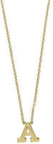 Thumbnail for your product : Effy 14K Yellow Gold Large Initial Necklace